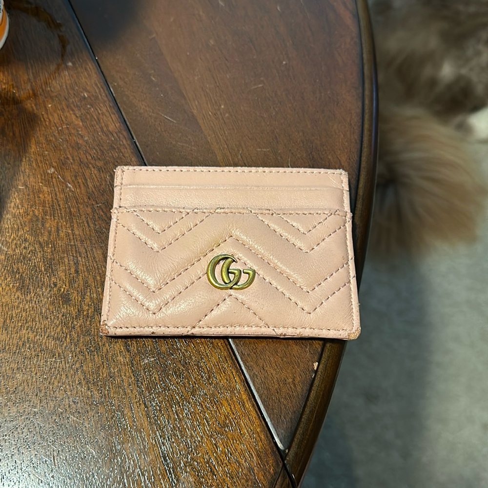 Gucci card holder